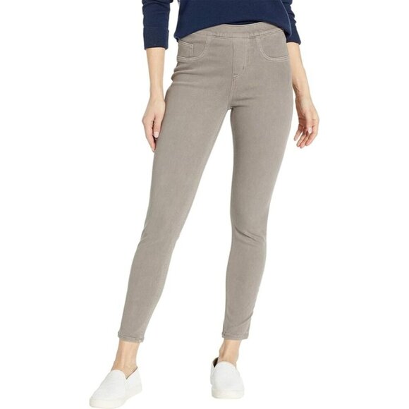 SPANX Jean-ish Ankle Leggings Earthy Taupe Size Med - Picture 1 of 9